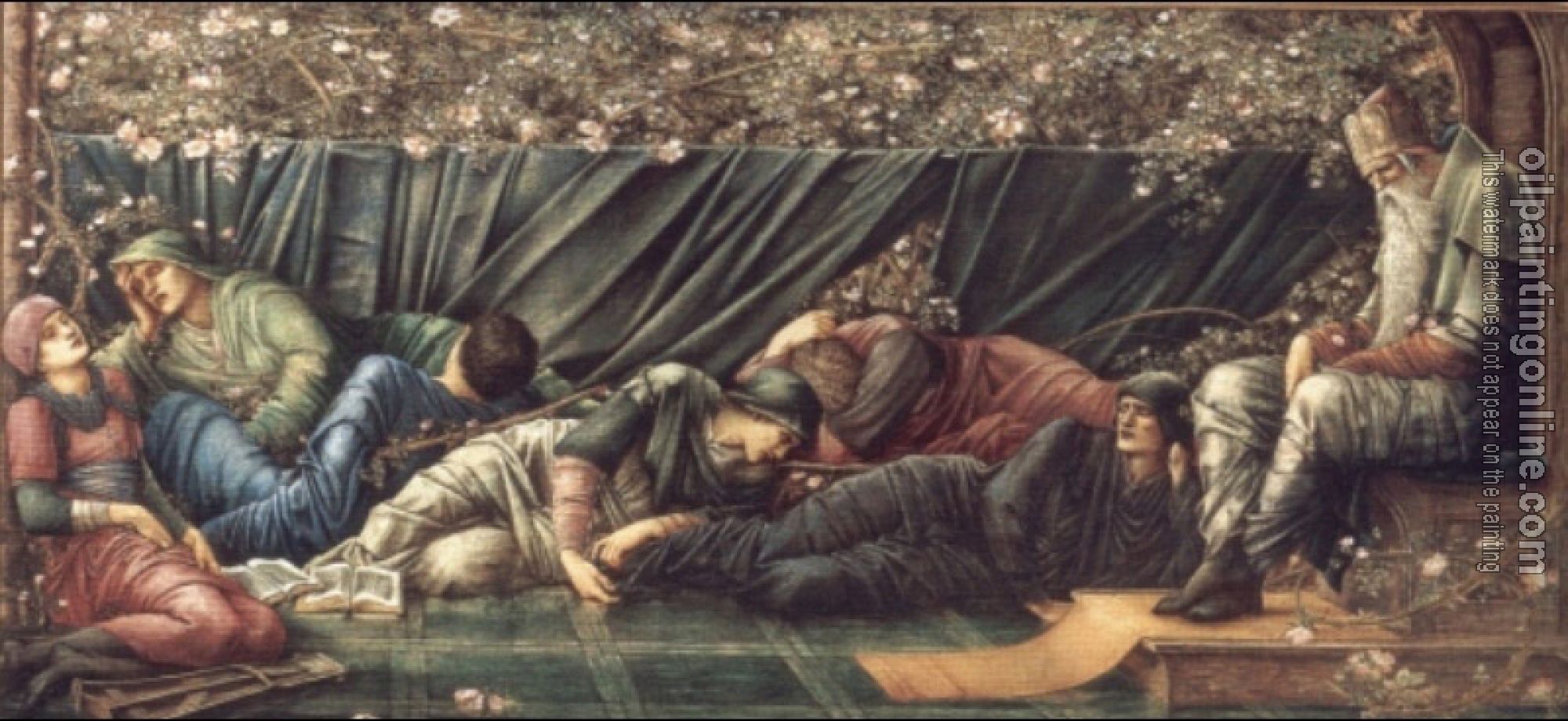 Burne-Jones, Sir Edward Coley - The Briar Rose The Council Chamber